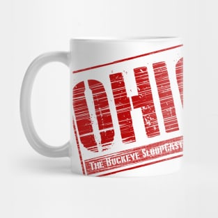 Distressed Ohio Mug